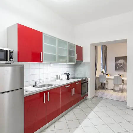 Wenceslas Square Cozy Modern Apartment Prag